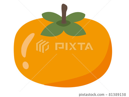 水果插畫 ★ 柿子 81389138