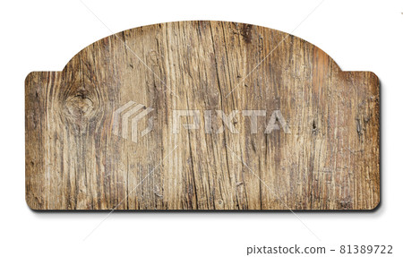 wooden sign blank 81389722