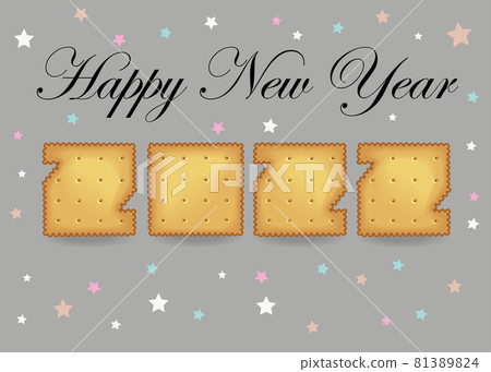 Crackers New Year 2022 81389824