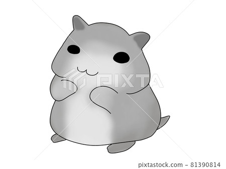 Plump hamster 81390814