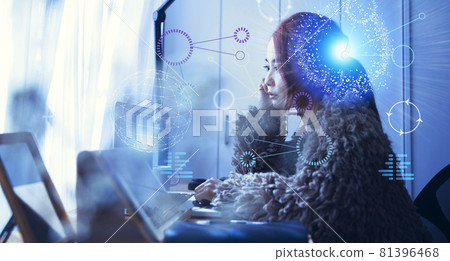 Fusion CG設計科技彈窗插畫 Fusion CG設計科技彈窗插畫 81396468
