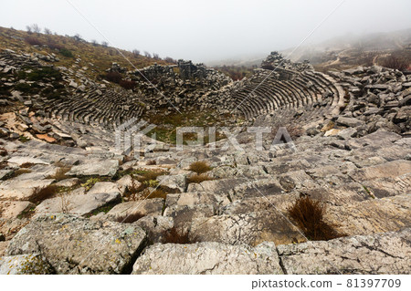 Ruins of Sagalassos ancient roman theater Ruins of Sagalassos ancient roman theater 81397709