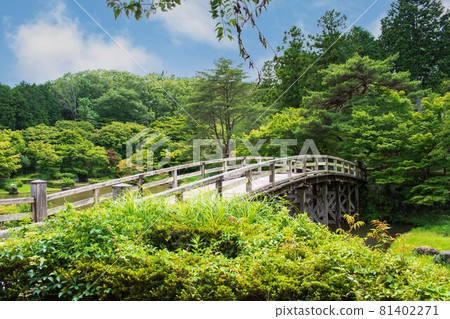 Japanese Garden Bridge Summer Shuzenji Rainbow Town Japanese Garden Bridge Summer Shuzenji Rainbow Town 81402271