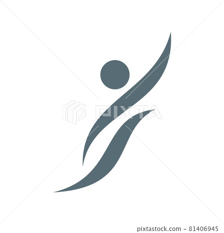 Human Shape Logo Template Illustration Design....-插圖素材 [81406945] - PIXTA圖庫