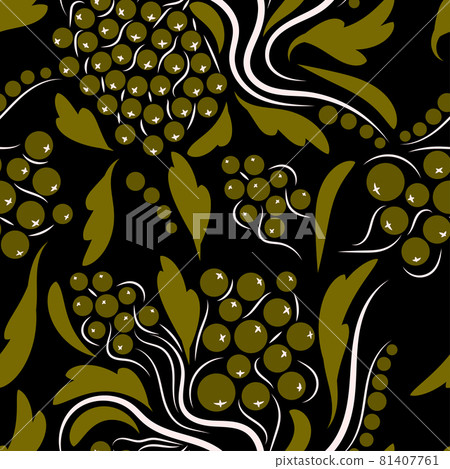 Folk flowers pattern Floral surface design Seamless pattern Folk flowers pattern Floral surface design Seamless pattern 81407761