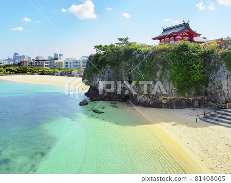 沖繩那霸波上海灘、波上神社 81408005