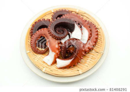 Boiled octopus legs 81408291