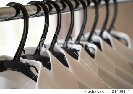 Clothes on hangers Clothes on hangers 81409465