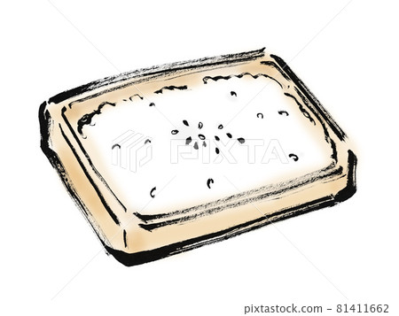 飯盒飯包飯手繪插畫素材 81411662