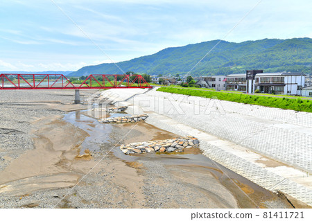 上橋 / 千曲川上游 / 上田電鐵千曲川大橋（長野縣上田市）[2021.8] 81411721