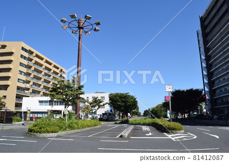Cityscape of Tokai Station East Exit, Tokai Village, Ibaraki Prefecture 81412087