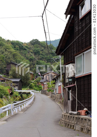 Niigata Sado Iwakubi Village Cityscape Niigata Sado Iwakubi Village Cityscape 81413030