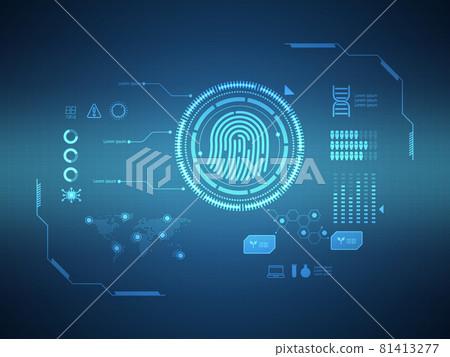 abstract futuristic hud display interface sci fi technology abstract futuristic hud display interface sci fi technology 81413277