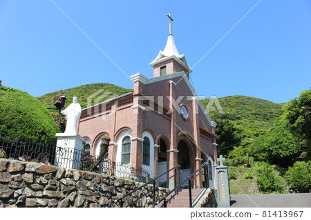 Blue Sky Imochiura Church, Lourdes, Goto Islands, Fukue Island 81413967