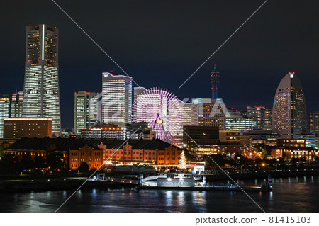 Yokohama / 2020 Minatomirai 21 office whole building light up (TOWERS Milight) Yokohama / 2020 Minatomirai 21 office whole building light up (TOWERS Milight) 81415103