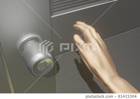 衛生喚醒圖像（鋁門/ 3DCG） 81415304