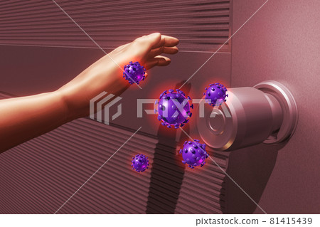 衛生喚醒圖像（鋁門/ 3DCG） 81415439