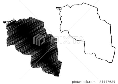 Chari-Baguirmi Region (Regions of Chad, Republic of Chad) map vector illustration, scribble sketch Chari Baguirmi map Chari-Baguirmi Region (Regions of Chad, Republic of Chad) map vector illustration, scribble sketch Chari Baguirmi map 81417685