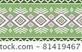 tribal ethnic vector pattern Fabric design and printing or book cover or background or wallpaper. 81419467