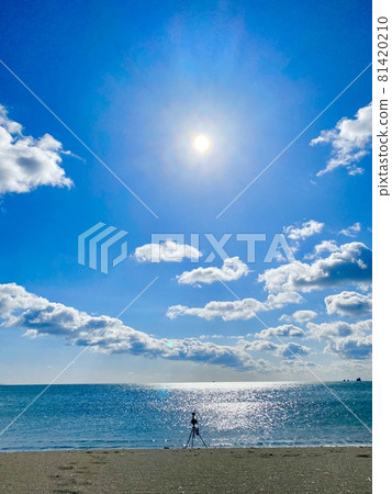 在海洋中使用單反相機拍攝 在海洋中使用單反相機拍攝 81420210