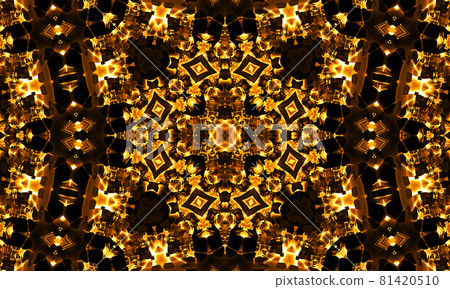 Abstract cool cross kaleidoscope motive X, super resolution for your project Abstract cool cross kaleidoscope motive X, super resolution for your project 81420510