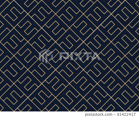 The geometric pattern with lines. Seamless background. 81422417