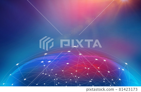 Global business background concept series 81423173