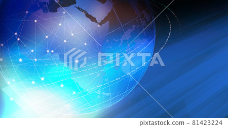 Graphical abstract global connectivity concept series 81423224