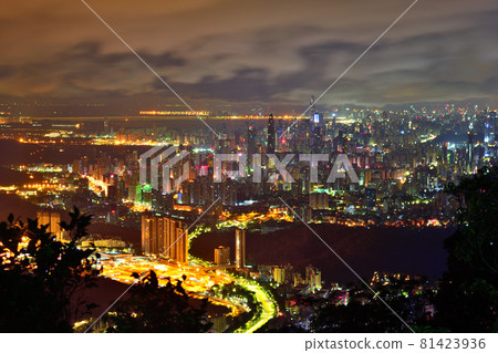 Shenzhen night view Shenzhen night view 81423936