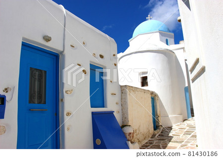 White town of the Aegean Sea, Paros, Greece White town of the Aegean Sea, Paros, Greece 81430186