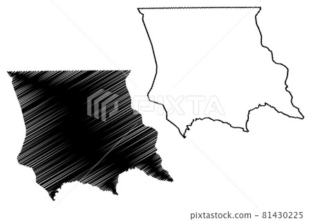 Jambyl Region (Republic of Kazakhstan, Regions of Kazakhstan) map vector illustration, scribble sketch Jambyl map.... Jambyl Region (Republic of Kazakhstan, Regions of Kazakhstan) map vector illustration, scribble sketch Jambyl map.... 81430225