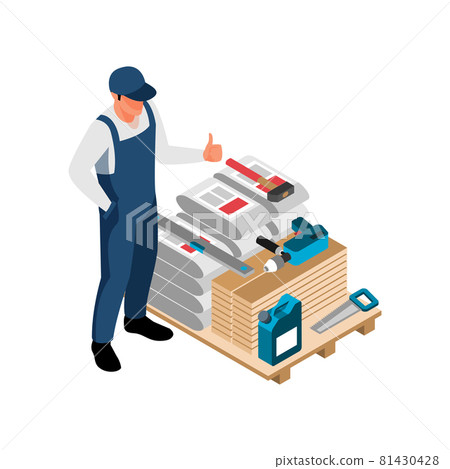 Apartment Repair Icon 81430428