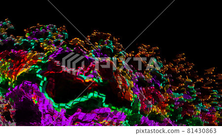 背景材料(彩色塊) 背景材料(彩色塊) 81430863