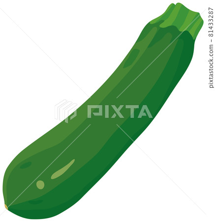 Green zucchini 81433287