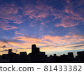 City silhouette and sunset 02 81433382