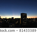 Naha night view and sky 81433389