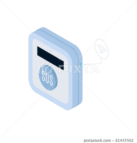 Gps Tracker Illustration 81435502
