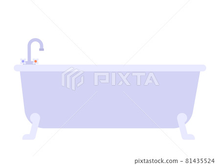 Bathtub Flat Icon 81435524