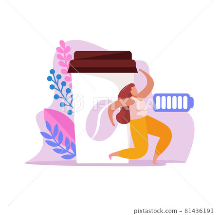 Caffeine Flat Icon Caffeine Flat Icon 81436191