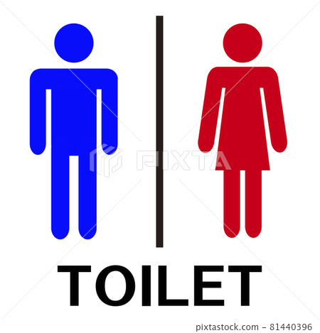 Illustration of toilet information Illustration of toilet information 81440396