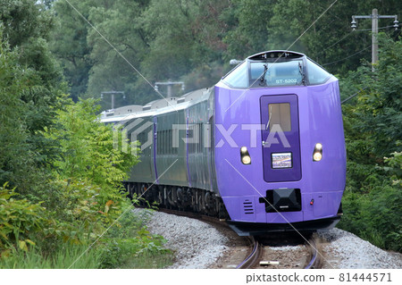 Furano Lavender Express Kiha 261 series lavender formation 81444571