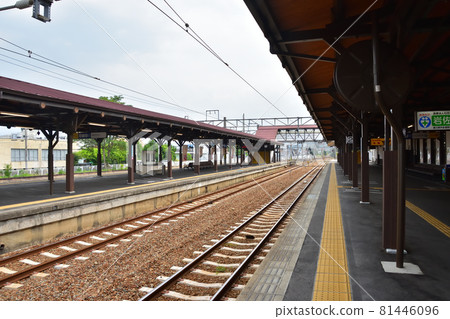 Kagawa JR Kotohira Station yard Kagawa JR Kotohira Station yard 81446096