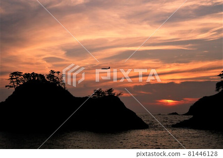 堂島日落西伊豆町國立公園堂島 81446128