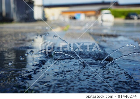 Snow-melting pipe before winter 81446274