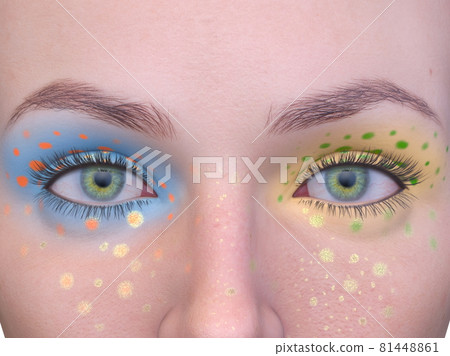 眼部化妝 81448861