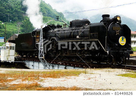 SL山口(D51蒸汽機車)津和野站SL轉盤 SL山口(D51蒸汽機車)津和野站SL轉盤 81449826