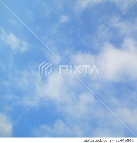Sky and white clouds background image 81449848