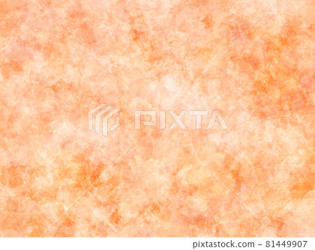 水彩背景材料紋理畫筆橙色淡粉彩 水彩背景材料紋理畫筆橙色淡粉彩 81449907