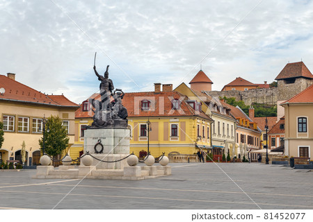 Monument of Istvan Dobo, Eger, Hungary 81452077