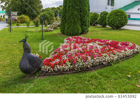 Flower bed, Russia Flower bed, Russia 81453092